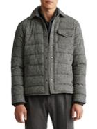 Polo Ralph Lauren Quilted Chevron Wool-blend Jacket