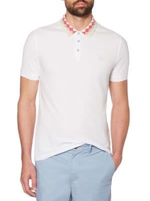 Original Penguin Argyle Ribbed Polo