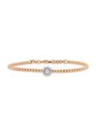 Sonatina 18k Two-tone Gold & Diamond Halo Bracelet
