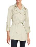 Sam Edelman Lace-trimmed Trench Coat