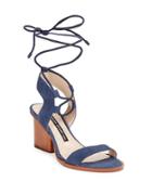French Connection Jalena Suede Lace-up Sandals