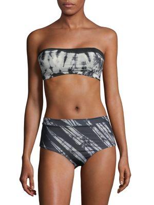 Entreaguas Tie-dye Bandeau Top