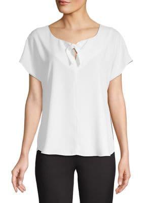 Joan Vass Extended Shoulder Blouse