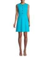 Elie Tahari Louisa Knit A-line Dress