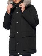 Andrew Marc Koriabo Fox Fur-trim Cotton Blend Down-filled Jacket
