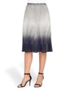 Catherine Catherine Malandrino Sylvia Ombre Plisse Skirt