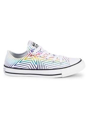Converse Women's Rainbow Star Sneakers