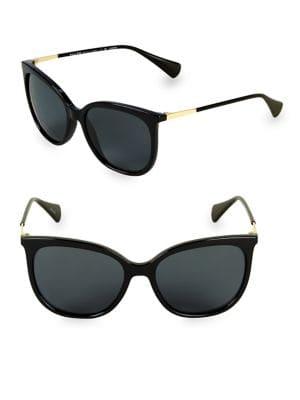 Ralph By Ralph Lauren Eyewear 56mm Butterfly Sunglasses