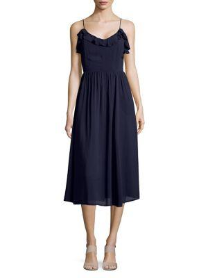 Vero Moda Night Free Tie-strap Ruffle Dress