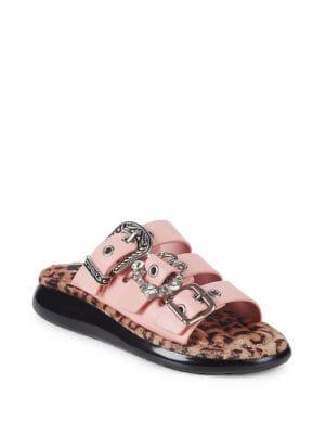 Marc Jacobs Emerson Embellished Leather Sandals