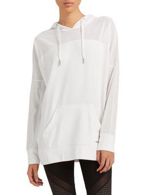 Donna Karan Active Dropped Mesh Jacket