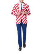 Opposuits Three-piece Stars And Stripes Suit