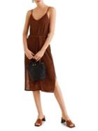 Mango Belted Midi Dress