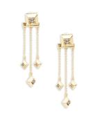 House Of Harlow Lyra Stone-accented Drop Earrings