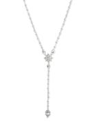 Marchesa 3mm & 8mm Man-made Pearl & Crystal Y-necklace
