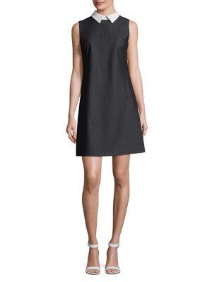Ivanka Trump Sleeveless Collared Dress