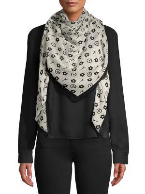 Karl Lagerfeld Paris Icon Square Scarf