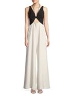 Jill Jill Stuart Sleeveless Cutout Jumpsuit