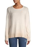 Vince Camuto Petite Knit Foil Sweater