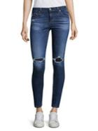 Ag Jeans Legging Ankle Distressed Skinny Jeans