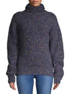 Blank Nyc Multicolored Turtleneck Sweater