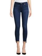 7 For All Mankind Step-hem Skinny Jeans