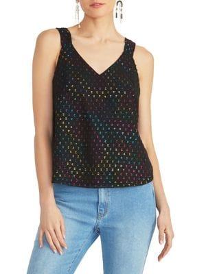 Rachel Rachel Roy Romina Studded Tank Top
