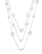 Kate Spade New York Clink Of Ice Triple Nested Scatter Necklace