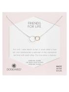 Dogeared Friends For Life Chain Link Necklace