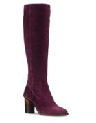 Coach Knee High Suede Boots
