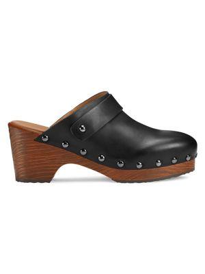 Aerosoles Dorian Studded Leather Mules