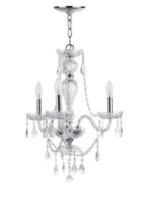 Safavieh Karah 3 Light Chrome 19.5 Inch Adjustable Chandelier