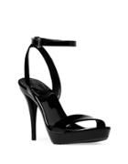 Michael Michael Kors Catarina Leather Ankle Buckle Sandals