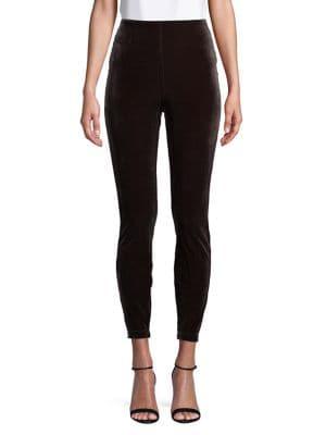 Lysse High-waist Velvet Pants