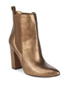 Vince Camuto Britsy Metallic Leather Chelsea Boots