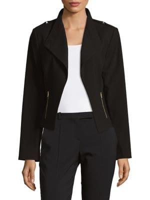 Calvin Klein Open Front Moto Jacket