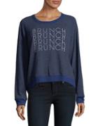 Project Social T Brunch Heathered Sweatshirt