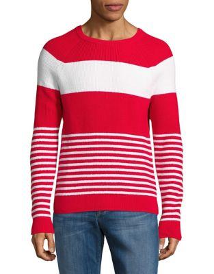 Michael Kors Striped Crewneck Sweater