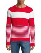 Michael Kors Striped Crewneck Sweater