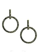 Designs Sterling Silver & Marcasite Drop Earrings