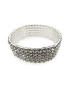 Belle By Badgley Mischka Occasion Crystal Stretch Bracelet