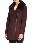 Donna Karan Faux Shearling Jacket