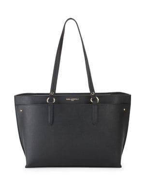 Karl Lagerfeld Paris Fleurette Leather E/w Tote