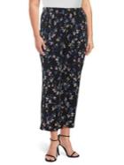 Context Plus Pull-on Floral Pants