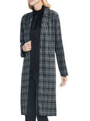 Vince Camuto Open-front Longline Jacket