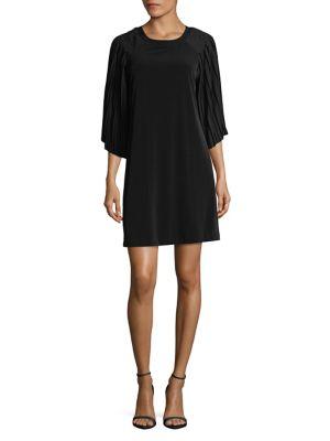 Michael Michael Kors Pleated-sleeve Shift Dress