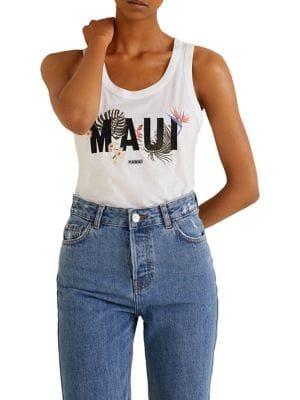 Mango Maui Printed Tank Top