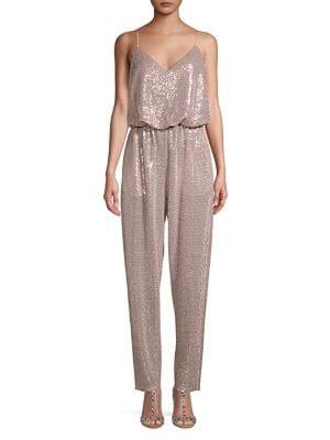 Eliza J Sparkle Sequin Jumpsuit