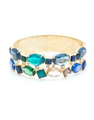Carolee Pacific Gala Crystal Hinge Bracelet