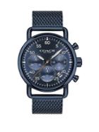 Coach Delancey Stainless Steel Chronograph Bracelet Watch